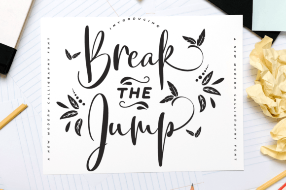 A Font Review: Testing Break the Jump in a Real Branding Project