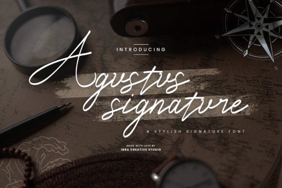 Agustus Signature: A Font That Elevates Your Brand Story