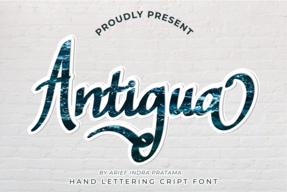 Antigua: The Friendly Script Font for a Memorable Brand