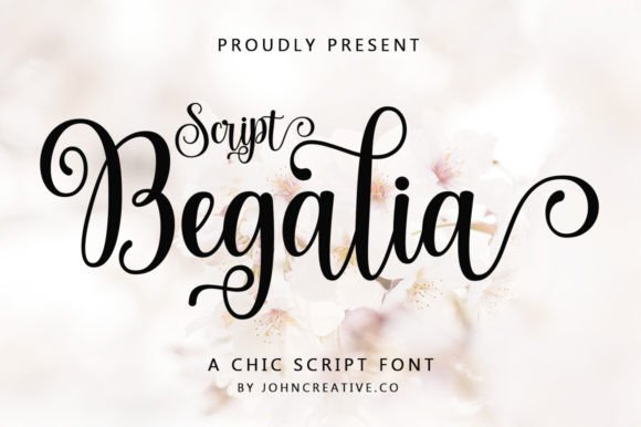 Begalia: A Script Font Built for Real Projects