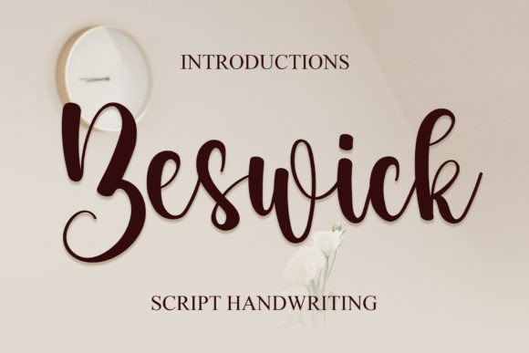Beswick: The Handwritten Font That Helped My Landing Page