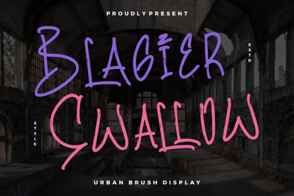 Blagier Swallow: The Handwritten Font That Brings Products to Life