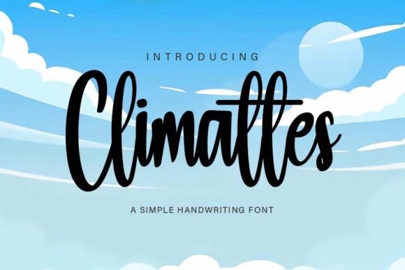 Climattes: A Font That Breathes Personality Into Your Brand