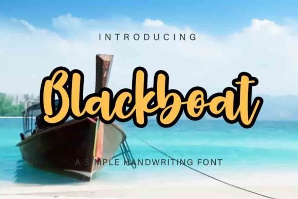 Crafting Elegant Brands with the Blackboat Font