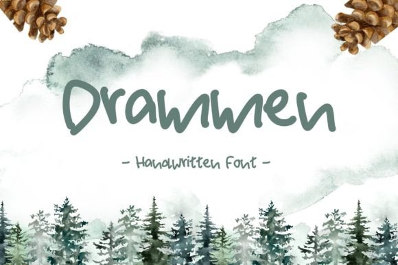 Drammen: A Handwritten Script Font for Editorial Personality