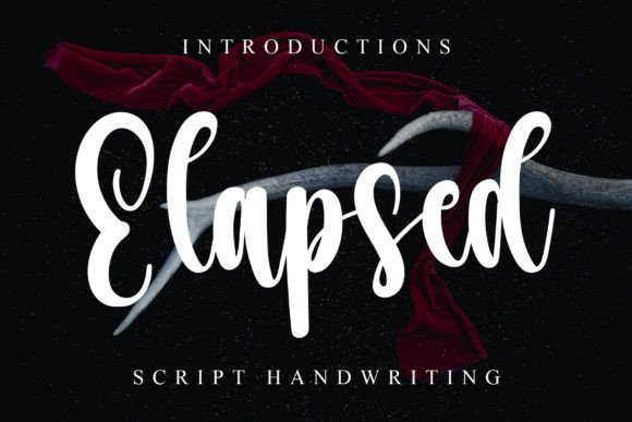 Elapsed: A Delicate Font for Digital Elegance