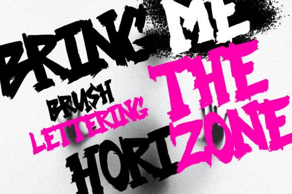 Exploring Bring Me the Horizon: A Brush Script Font for Branding