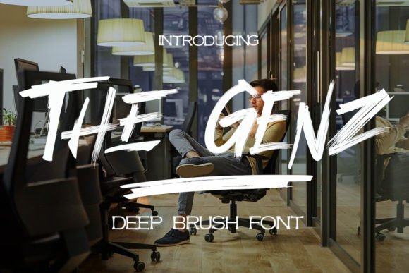 Finding Editorial Quiet: The Genz as a Calming Script Font