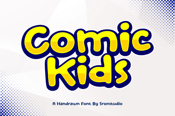 Introducing Comic Kids: A Playful Font for Editorial Charm