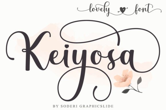 Keiyosa: A Calligraphy Font That Brings Elegant Motion to Brands