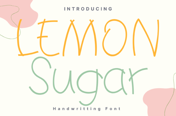 Lemon Sugar: A Whimsical Font for Clear Digital Branding