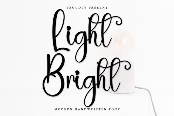 Light Bright: A Handwritten Font That Perfectly Transforms Your Web Designs