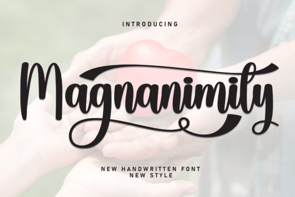 Magnanimity: The Art of a Welcoming Editorial Font