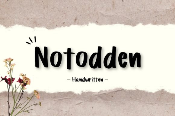 Notodden Font: A Friendly Script for Modern Web Design