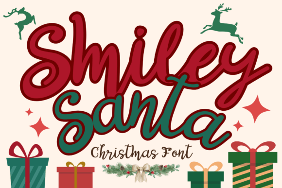 Smiley Santa: The Craft-Friendly Script Font for Homemade Charm