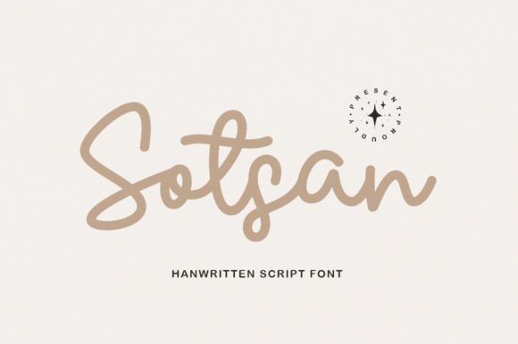 Sotsan: A Handwritten Font for Creating a Consistent and Friendly Brand