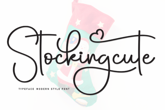 Stockingcute: A Font for Storytelling