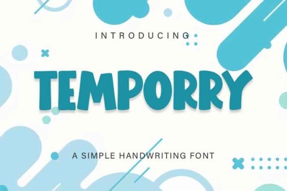 The Temporry Font: A Friendly Typeface for a Consistent Brand