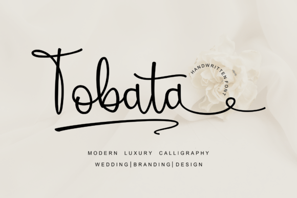 Tobata: A Modern Script Font for Campaigns That Need Casual Chic