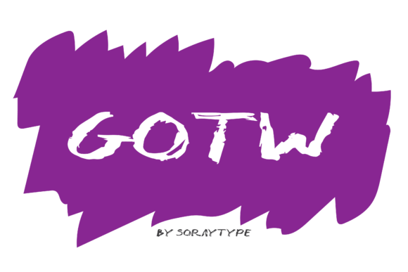 Using Gotw: A Brush Font for Editorial Mood