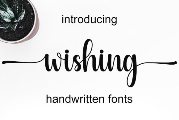 Wishing Font: A Handwritten Script for Modern Digital Campaigns